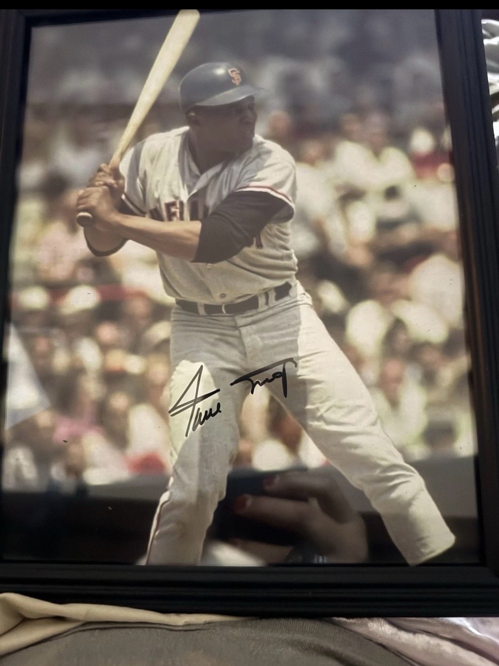 Willie Mays 8x10 Signed Photo -COA Authentication San Francisco